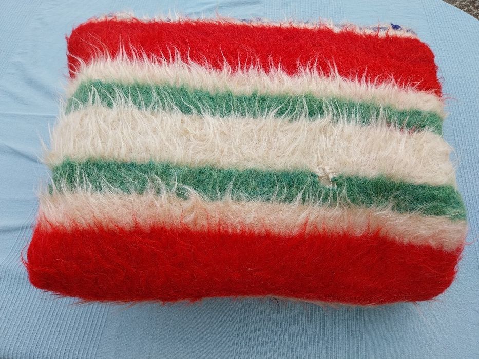 Cobertor de papa antigo