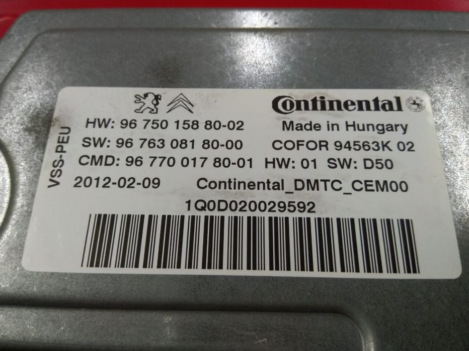 Centralina Start Stop  - CITROËN C4 II (NC_)