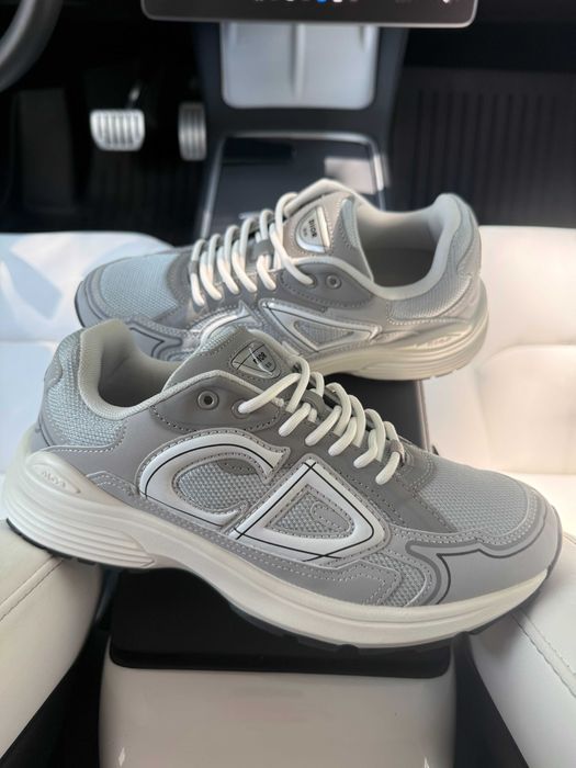 (ОПЛАТА ПІСЛЯ ОГЛЯДУ)Dior B30 Grey White Діор Б30 Сіро-білі