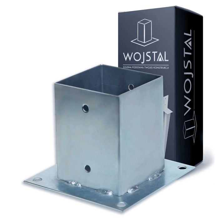 Solidna kotwa do betonu typ U-16cm | 160mm |mocna 5mm | podstawa słupa