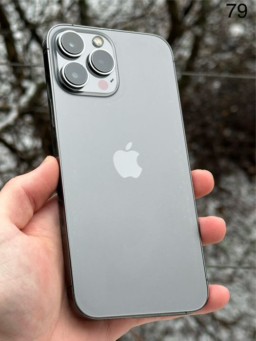 Айфон, 13 Про Макс, 256гб, акб-100%, Все працює, Айклауд чистий