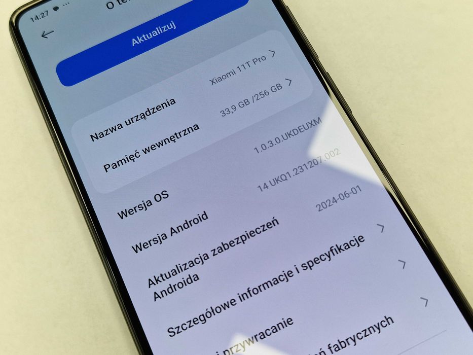Xiaomi 11T PRO 5G Dual SIM/ 8GB/ 256GB/ Meteorite Gray/ Grade A- + ład