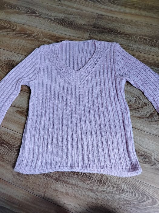Damski sweter z rękawem 3/4