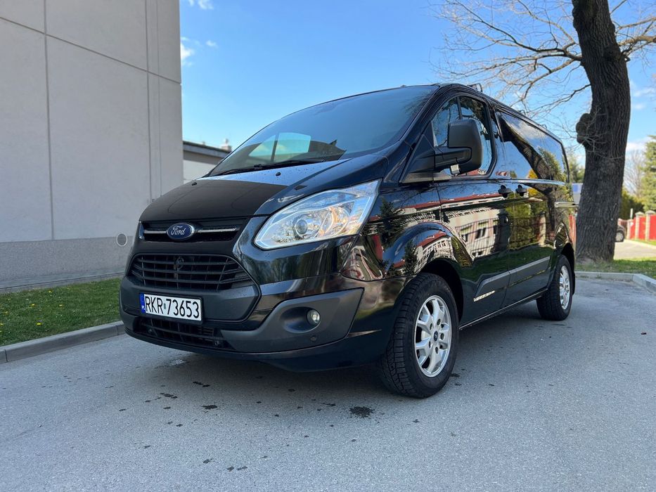 Ford Transit custom  2.2 ! Oryginalny niski przebieg ! Drugie kola gratis ! Fv23!