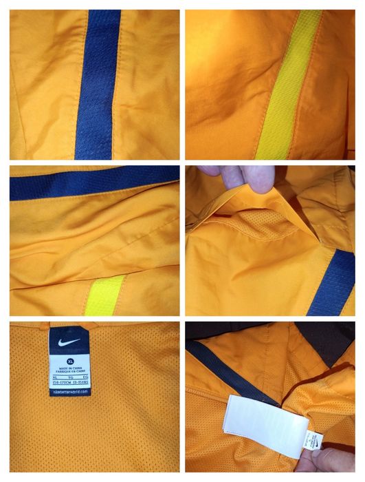 Куртка винтажная футбольная Nike Barcelona