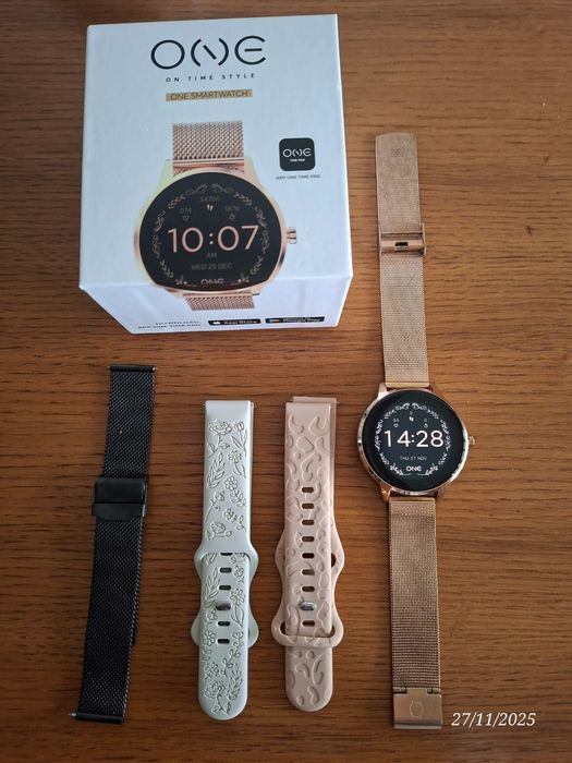 Smartwatch one queencall rosegold