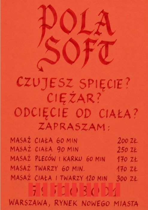 Głęboki masaż relaksacyjny