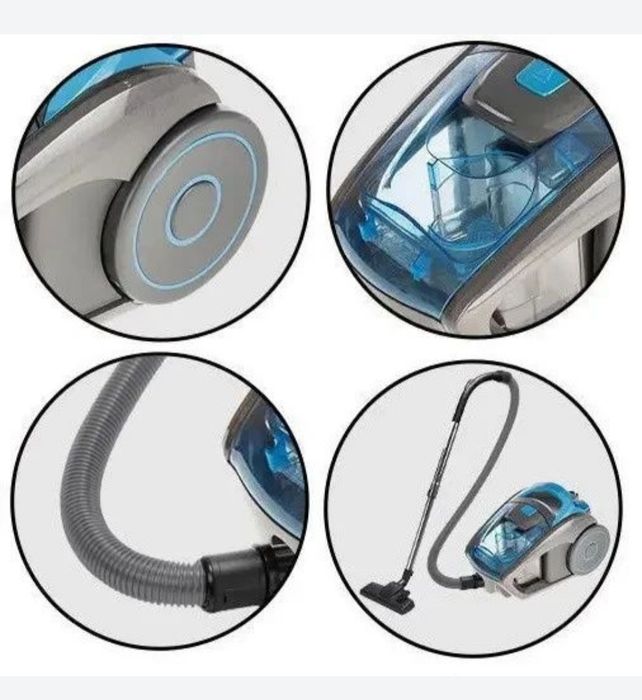 Контейнерный пылесос HENSHil HS-5078 3000вт.