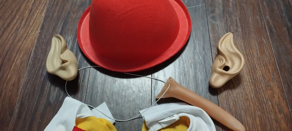 Strój pinokio plus nos
