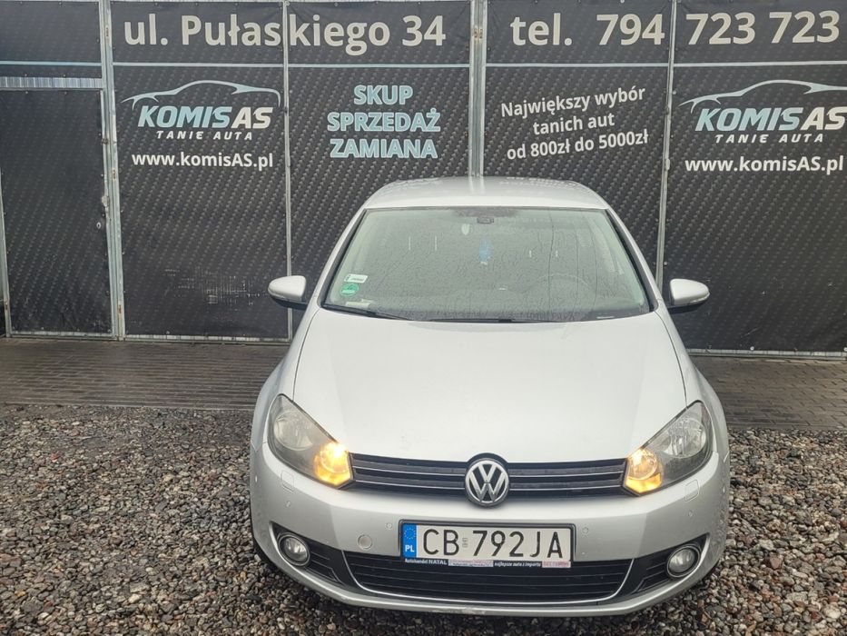 Volkswagen Golf 6 1,6TDI  2011r * Automat DSG * Klimatyzacja Zadbany *