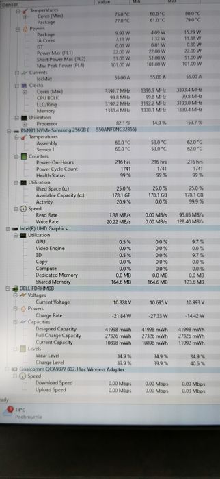 Dell Vostro 15 3000 i3 256GB SSD, stan idealny, jak nowy, 216godzin pracy