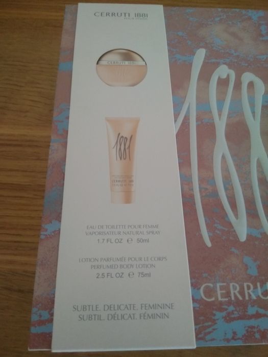 Coffret Cerruti 1881 para Senhora. NOVO