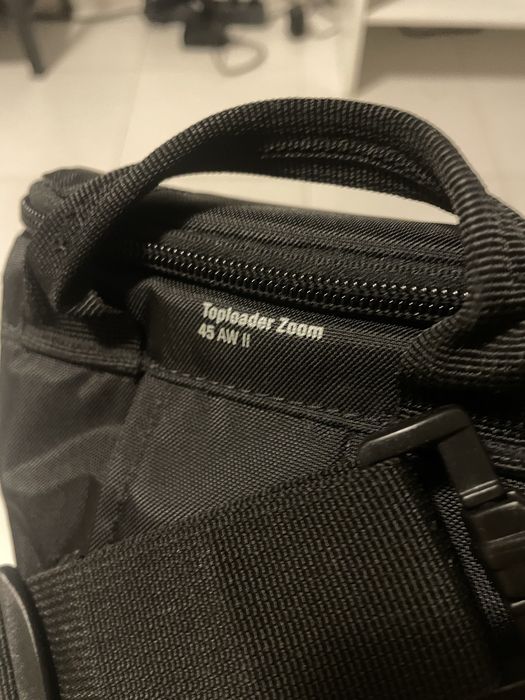 Bolsa LOWEPRO toploader zoom 45AW II preto