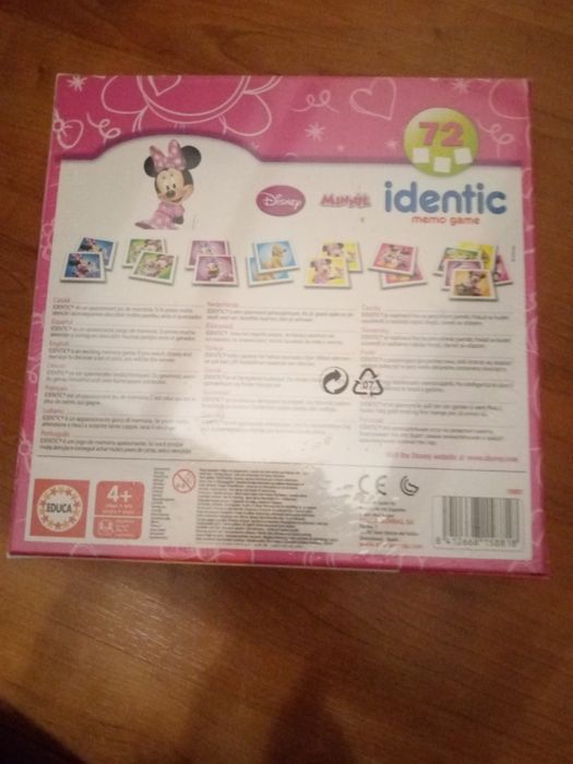 Jogo memória minnie