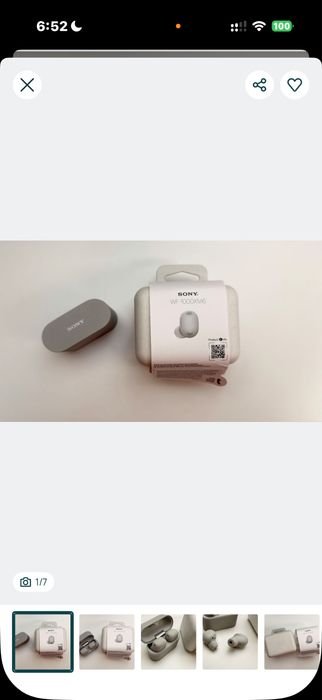 Sony WF-1000XM6jak nowe