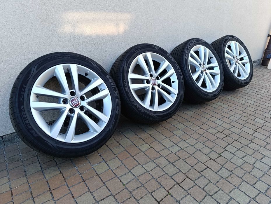 Felgi Koła 5x110 17 Opony 215/50/17 Fiat  Alu felgi Felgi Aluminiowe Alufelgi Opel 5x110 17