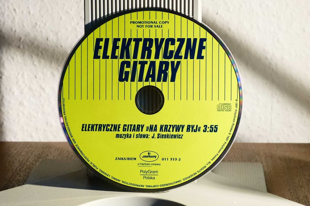 CD Elektryczne Gitary - Na Krzywy ryj single singiel