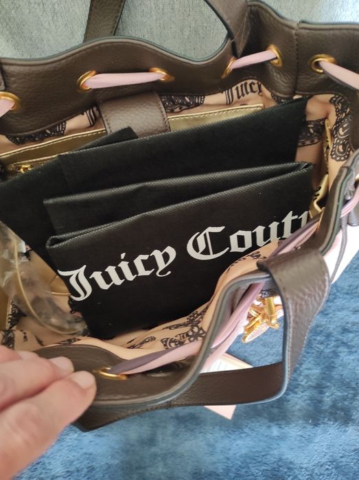 Torebka Juicy Couture róż pudrowy