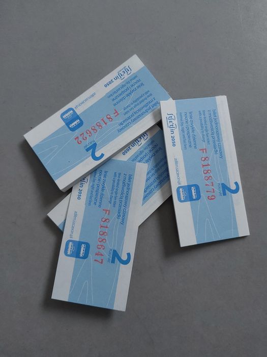 Bilety komunikacyjne ZDiTM wysyłam