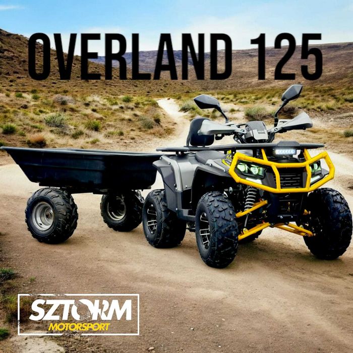 SZTORM OVERLAND 125 // markowy / Raty 0% / jakość / ProMotor