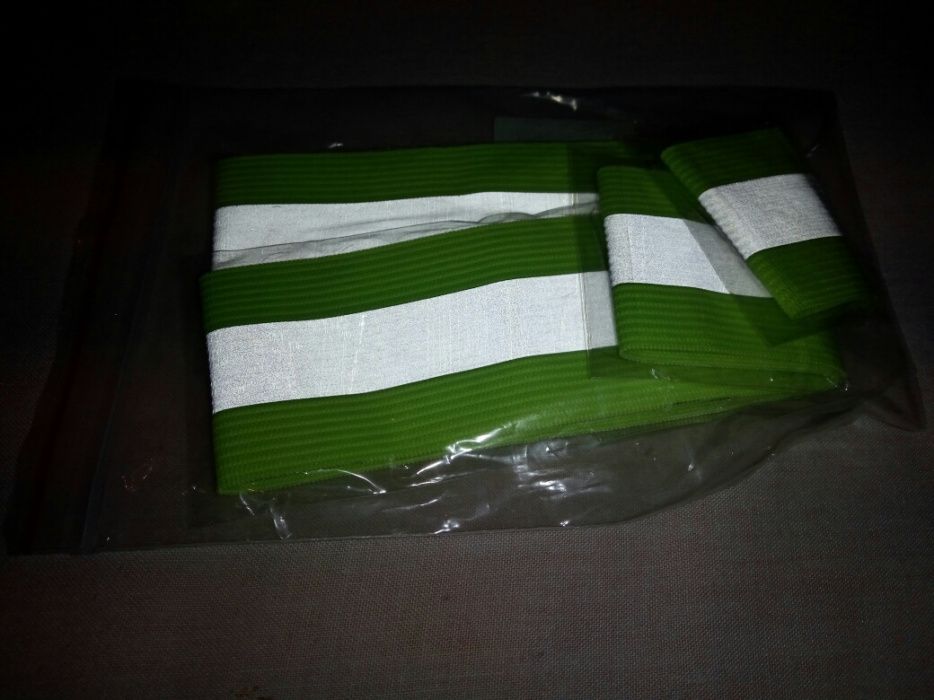 Fitas florescentes para corrida noturna