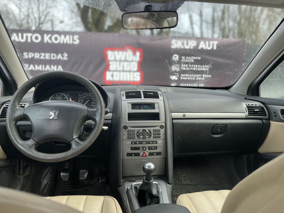 Peugeot 407 | 2.0 LPG | Skóry | Klima | Zimówki