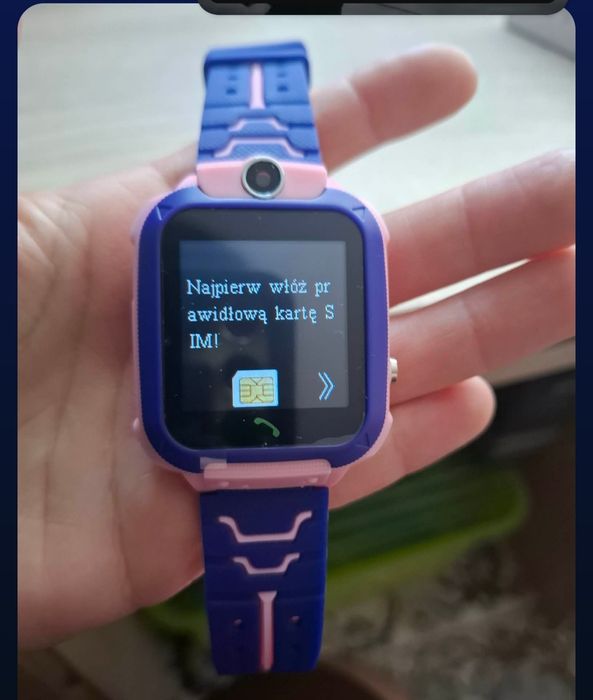 Smartwatch dziewczęcy