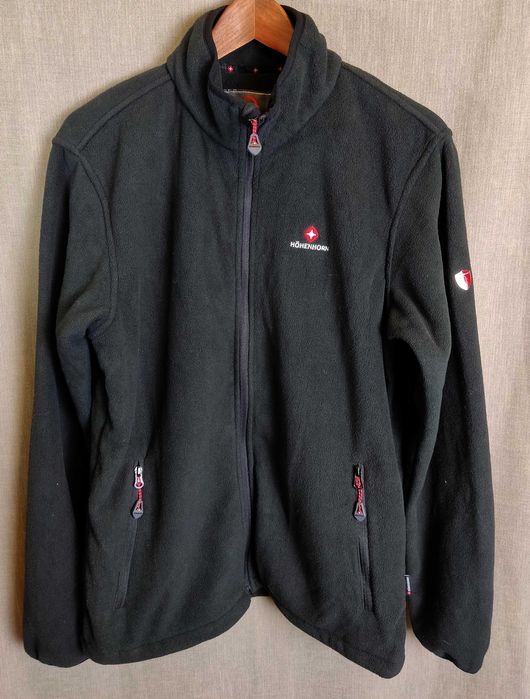 Polar kurtka bluza czarna ciepła męska Hohenhorn M/L nowa