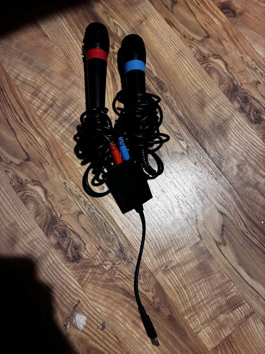 Mikrofony i adapter SingStar do ps2