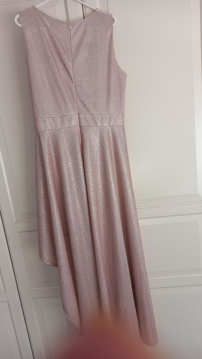 Brokatowa asymetryczna sukienka roz. L/XL