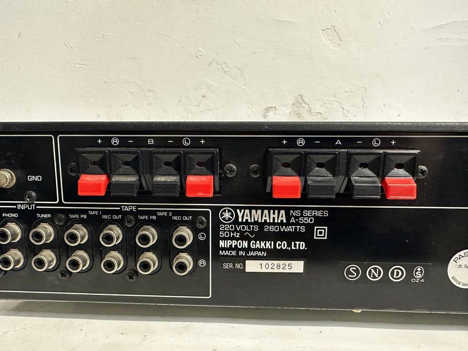 Wzmacniacz Yamaha A-550 | 2 × 53 W | Made in Japan | Vintage Hi-Fi