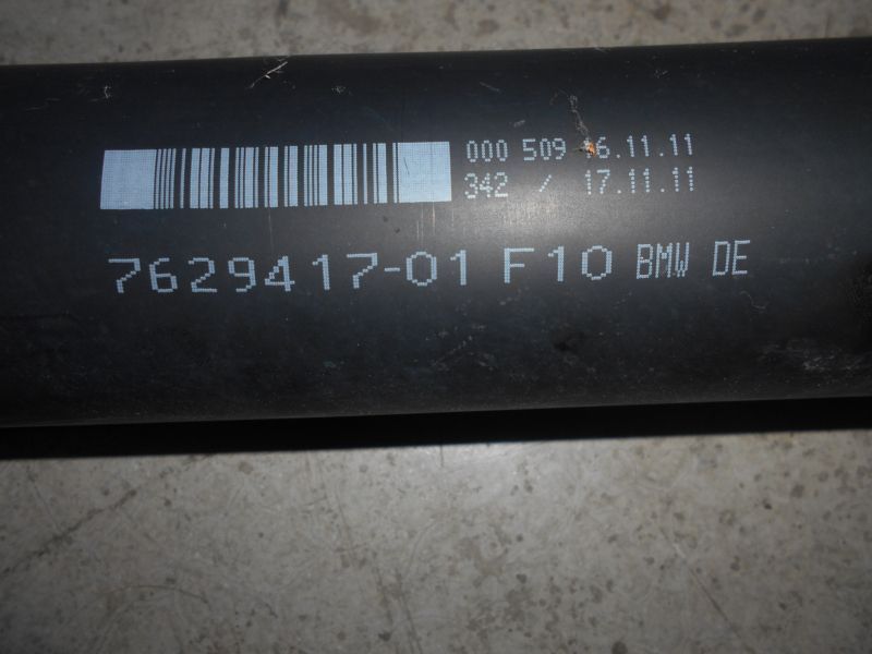 Veio transmissão cardan Bmw 520d 525d F10 F11