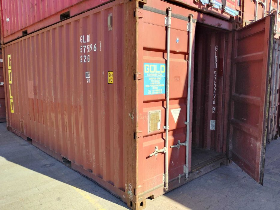 Kontener morski, magazynowy 6 m, 20 ft DV CW