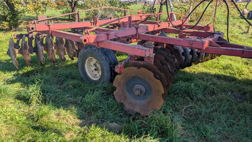 Brona talerzowa 4 m – ciężka, ruska, BDT.