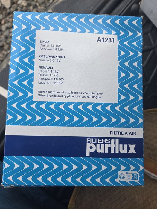 Повітряний фільтр Purflix  A1231
