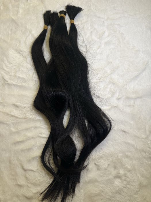 Cabelo humano peruca 56cm