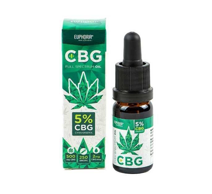 Euphoria CBG 5 % 10 ml Olejek konopny Full Spectrum