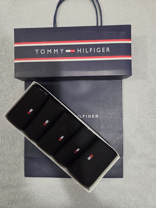 Tommy Hilfiger  Zestaw skarpetek 5 par roz. 37-43 unisex