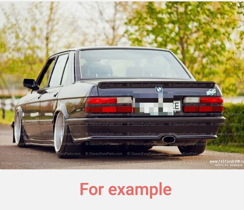 BMW e28 Губа накладка Pfeba