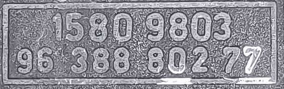 Conjunto de Botões 9638880277 - PEUGEOT 607