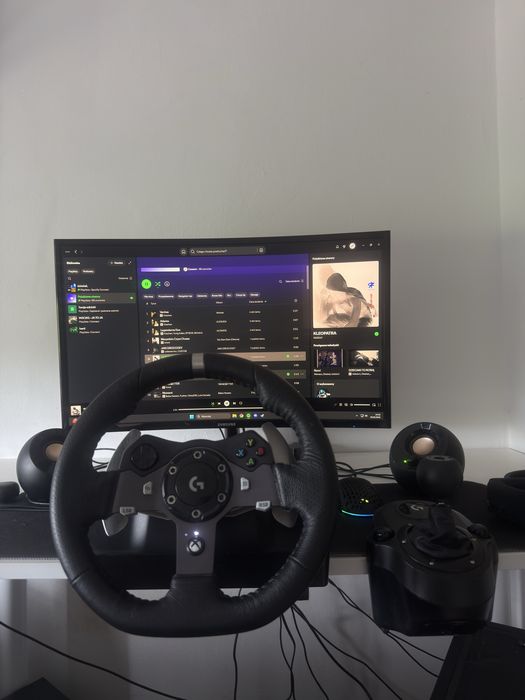 Logitech G920 Driving Force - kierownica + shifter + manipulatory