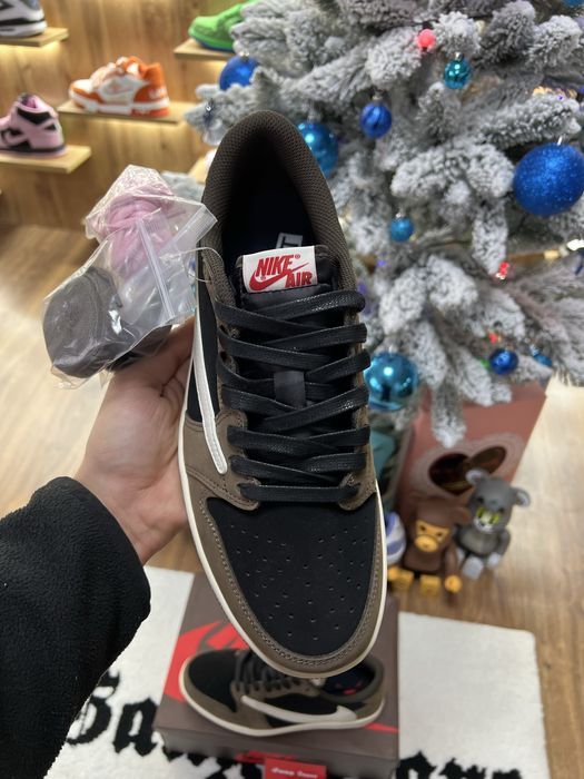 Кросівки Nike Air Jordan 1 Low x Travis Scott “Mocha”
