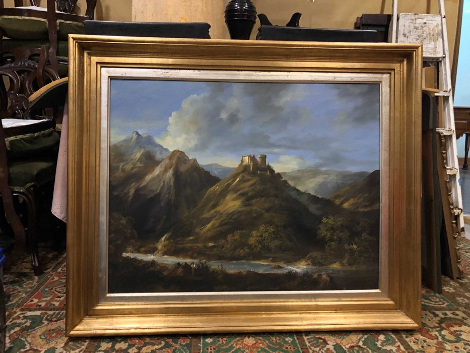 Oleo sobre tela assinado