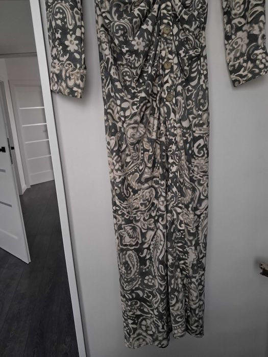 NOWA Sukienka ZARA midi rozm. XS