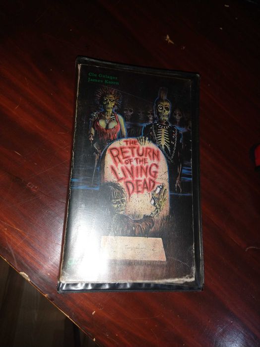 VHS Kaseta Wideo unikat Powrót Żywych Trupów 1