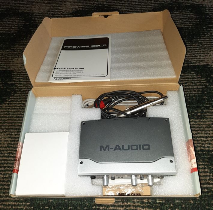 Звукова карта M-Audio FireWire Solo.