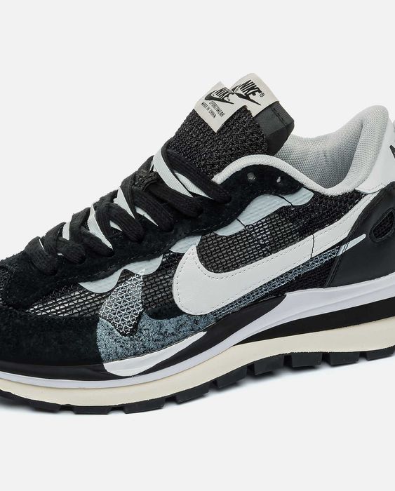 Жіночі кросівки Nike VaporWaffle Sacai "Black/White" Розміри 36-41