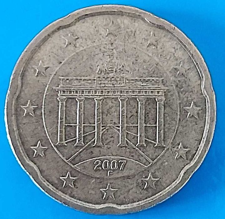 20 Cêntimos de 2007 Letra F,  da Alemanha