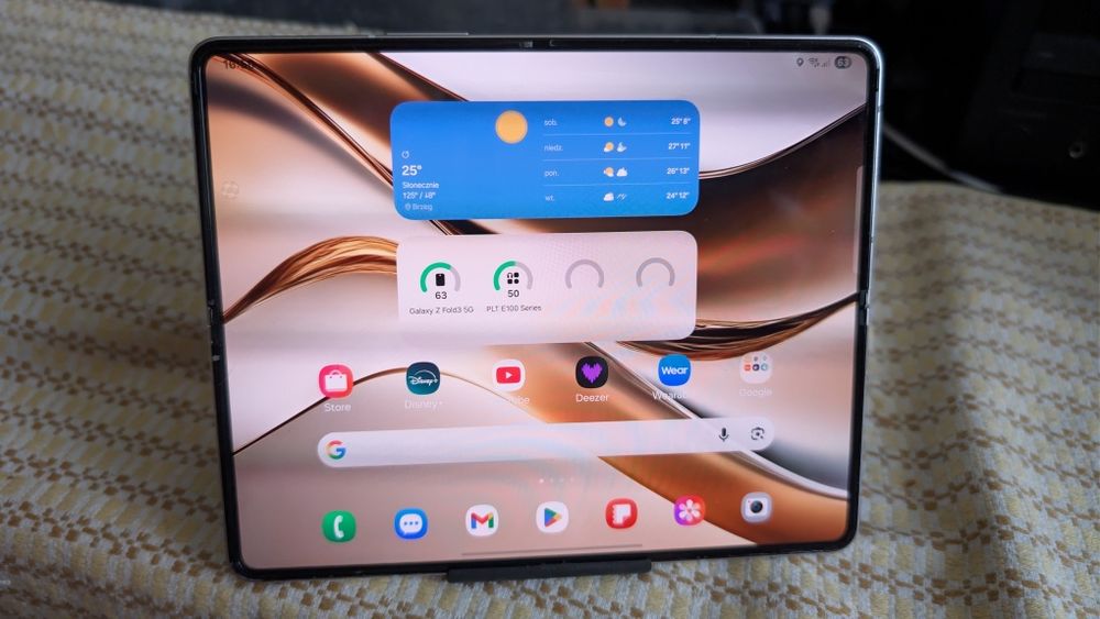 Samsung Galaxy Z fold 3  5G srebrny