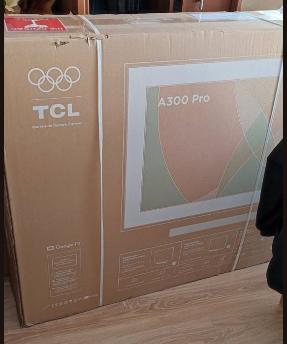 Telewizor TCL 65 A300 PRO NXTVision 65" QLED 4K Soundbar & Subwoofer